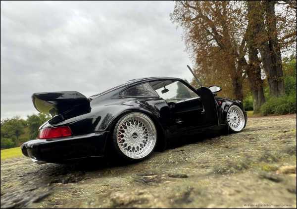 1:18 PORSCHE 911 964 Turbo 3.6 "BadBoys1" - Modell-Tuning BBS RS